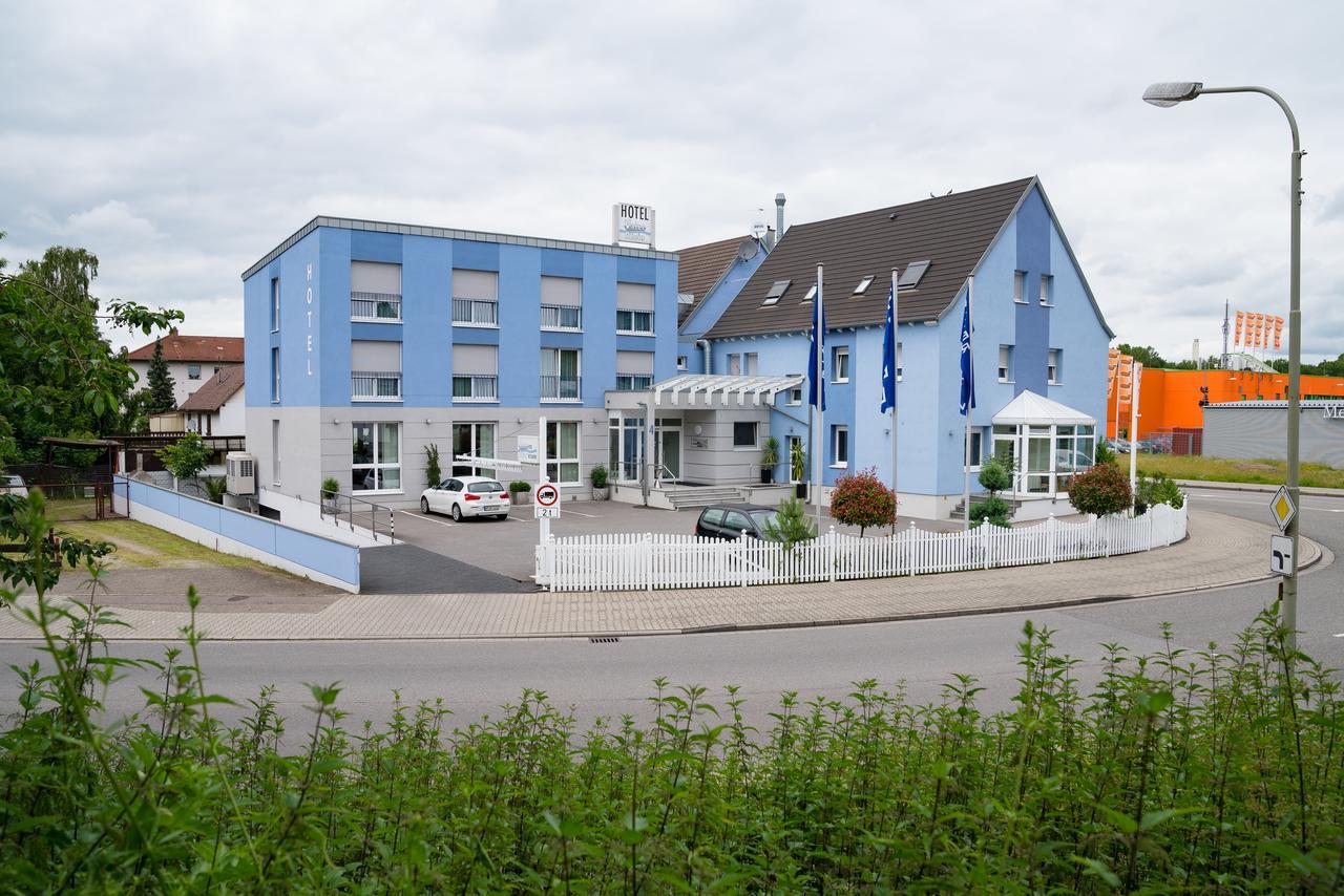 Hotel Restaurant Vater Rhein Woerth am Rhein Ngoại thất bức ảnh